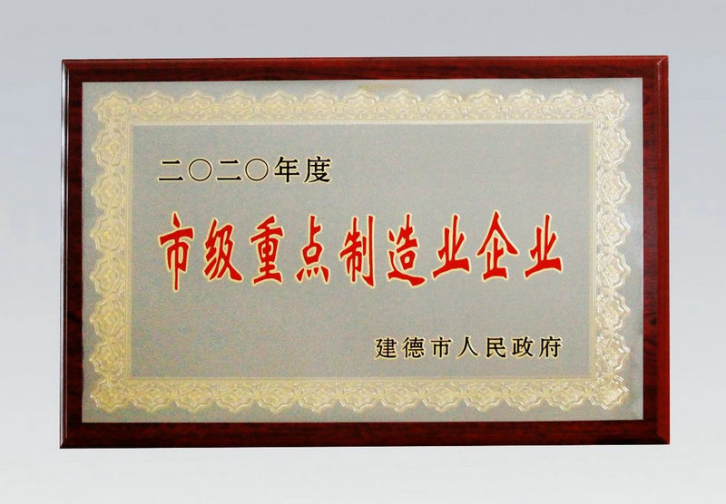 杭州新安江工業(yè)泵在市戰(zhàn)疫情經濟發(fā)展大會上收獲多項榮譽 (2)